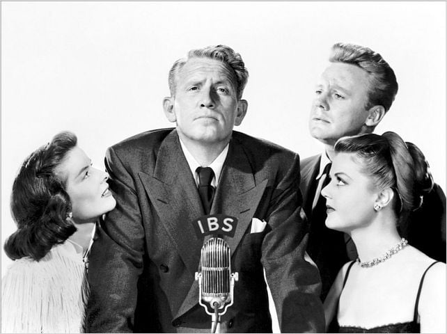 L'Enjeu : photo Angela Lansbury, Katharine Hepburn, Spencer Tracy, Van Johnson