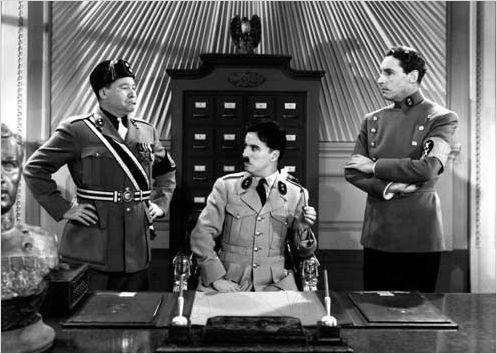 Le Dictateur : photo Charles Chaplin, Jack Oakie