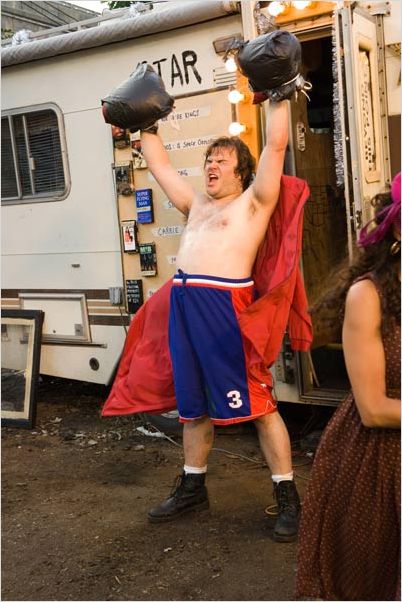 Soyez sympas, rembobinez : photo Jack Black, Michel Gondry