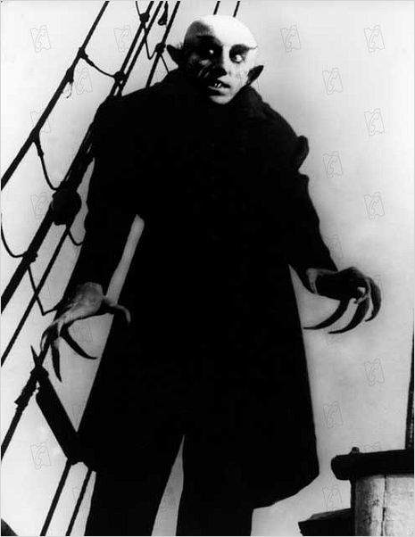 Nosferatu : photo Friedrich Wilhelm Murnau, Max Schreck