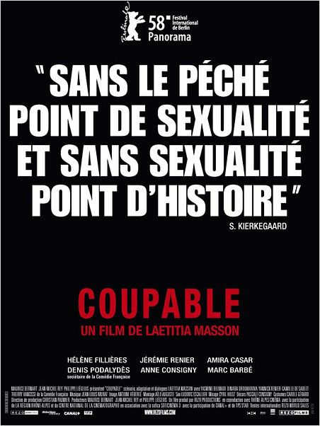 Coupable : affiche Laetitia Masson