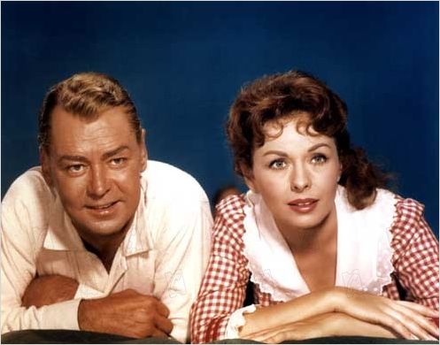 Tonnerre sur Timberland : photo Alan Ladd, Jeanne Crain, Robert D. Webb