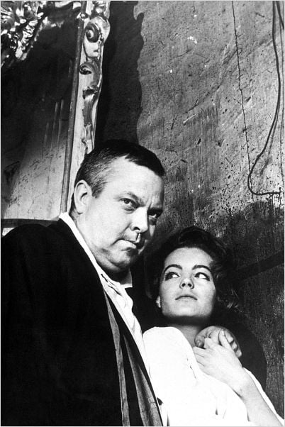Le Procès : photo Orson Welles, Romy Schneider