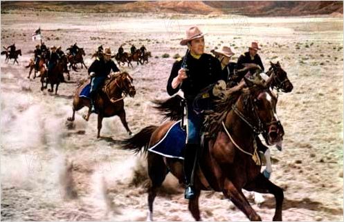Sur la piste de la grande caravane : photo Burt Lancaster, John Sturges