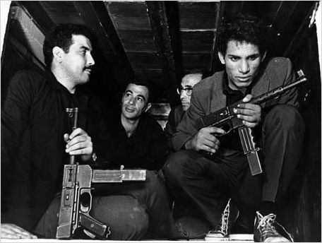 La Bataille d'Alger : photo Brahim Haggiag, Gillo Pontecorvo, Yacef Saadi