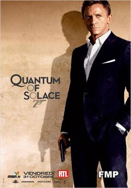 Quantum Of Solace : affiche Daniel Craig, Marc Forster