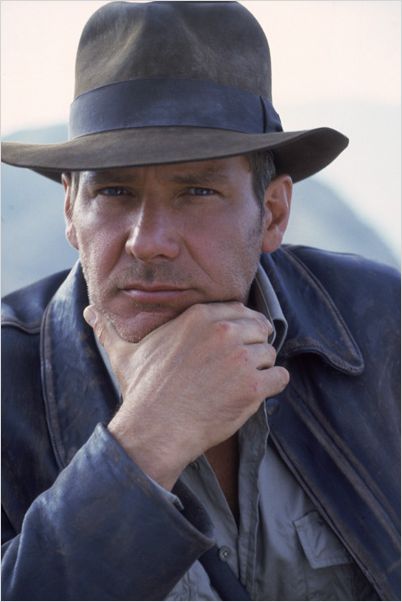 Indiana Jones et la Dernière Croisade : Photo Harrison Ford, Steven Spielberg