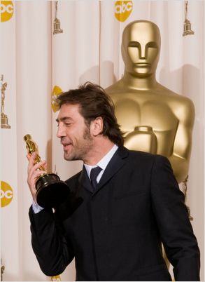 Cérémonie des Oscars 2008 (TV) : photo Javier Bardem