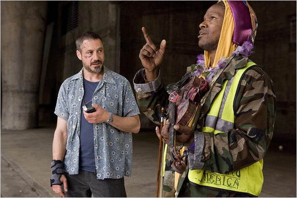 Le Soliste : Photo Jamie Foxx, Joe Wright, Robert Downey Jr.