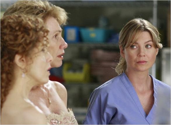 Grey's Anatomy : photo Ellen Pompeo, Kathy Baker