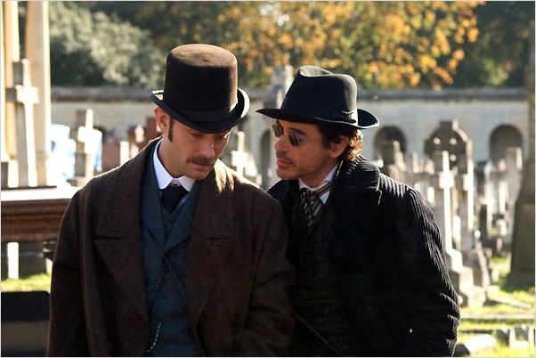 Sherlock Holmes : Photo Guy Ritchie, Jude Law, Robert Downey Jr.