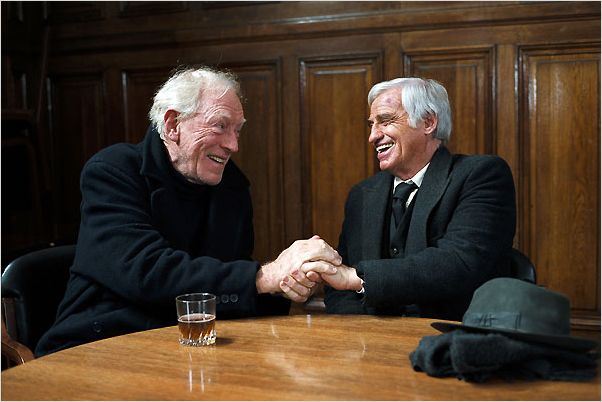 Un homme et son chien : photo Francis Huster, Jean-Paul Belmondo, Max von Sydow