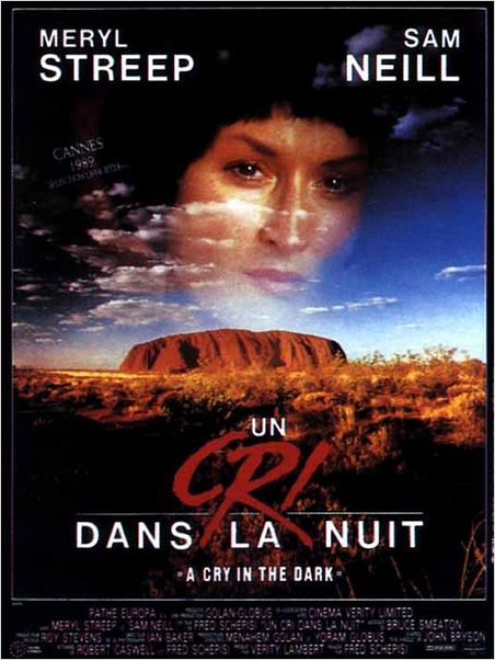 Un Cri dans la nuit : affiche Fred Schepisi