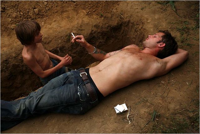 La Blonde aux seins nus : photo Manuel Pradal, Nicolas Duvauchelle, Steve Le Roi