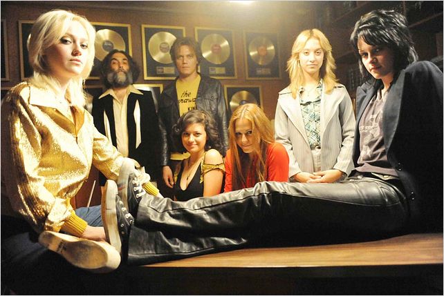 Les Runaways : Photo Alia Shawkat, Dakota Fanning, Floria Sigismondi, Kristen Stewart, Michael Shannon