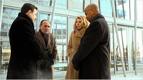 The Good Wife : photo Christine Baranski, Josh Charles, Michael Boatman, Zach Grenier