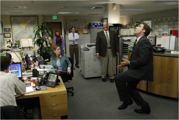 The Office (US) : photo Brian Baumgartner, Jenna Fischer, Kate Flannery, Oscar Núñez, Will Ferrell