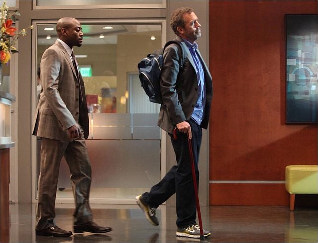 Dr House : photo Hugh Laurie, Omar Epps
