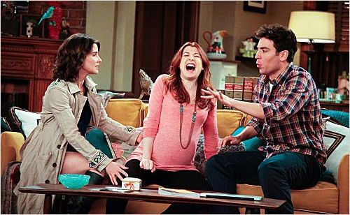 How I Met Your Mother : photo Alyson Hannigan, Cobie Smulders, Josh Radnor