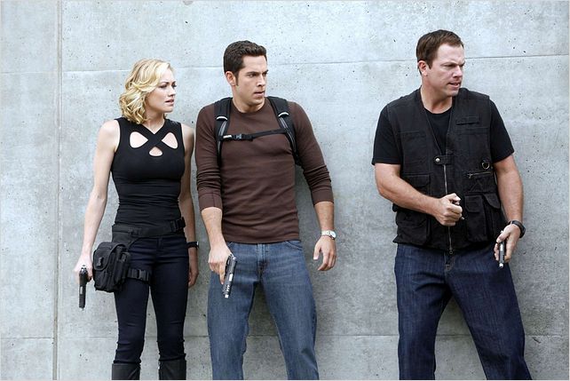 Chuck : photo Adam Baldwin, Yvonne Strahovski, Zachary Levi