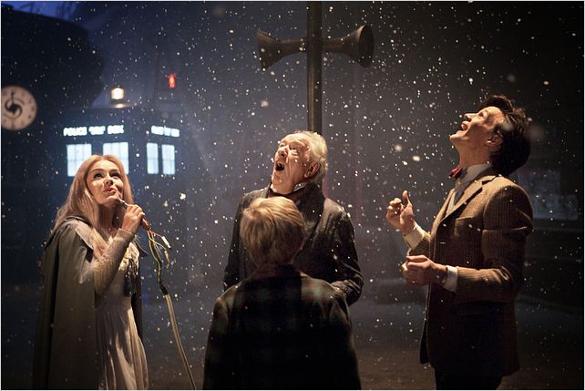 Doctor Who (2005) : photo Katherine Jenkins, Matt Smith (IV), Michael Gambon