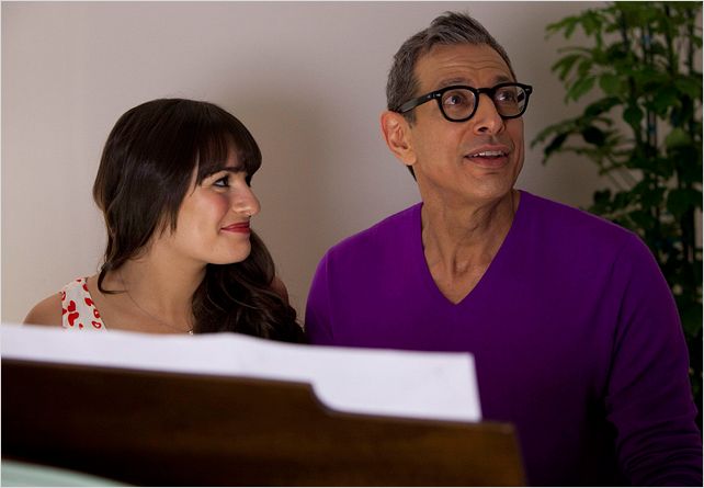 Photo Jeff Goldblum, Lea Michele