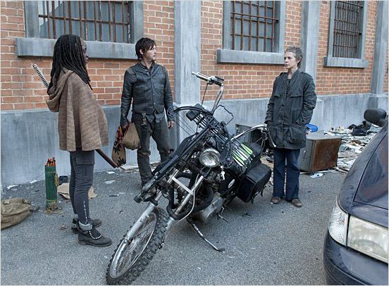 The Walking Dead : photo Danai Gurira, Melissa Suzanne McBride, Norman Reedus