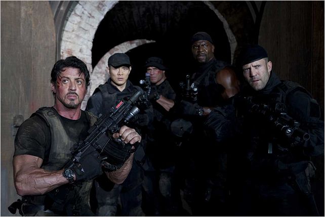 Expendables : unité spéciale : Photo Jason Statham, Jet Li, Randy Couture, Sylvester Stallone, Terry Crews