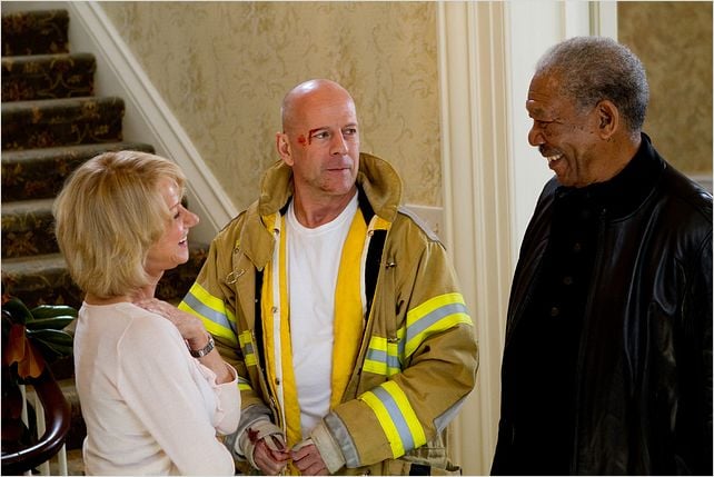 Red : Photo Bruce Willis, Helen Mirren, Morgan Freeman, Robert Schwentke