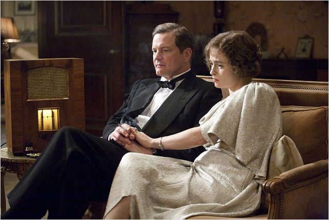 Le Discours d'un roi : photo Colin Firth, Helena Bonham Carter, Tom Hooper