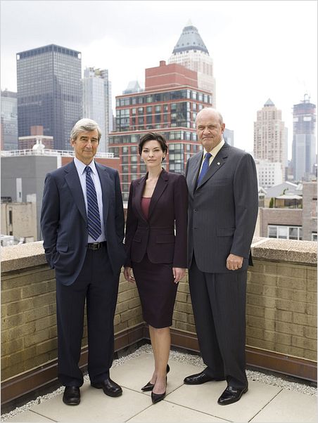 New York District / New York Police Judiciaire : Photo Alana De La Garza, Fred Thompson, Sam Waterston