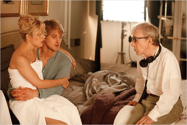 Minuit à Paris : photo Owen Wilson, Rachel McAdams, Woody Allen
