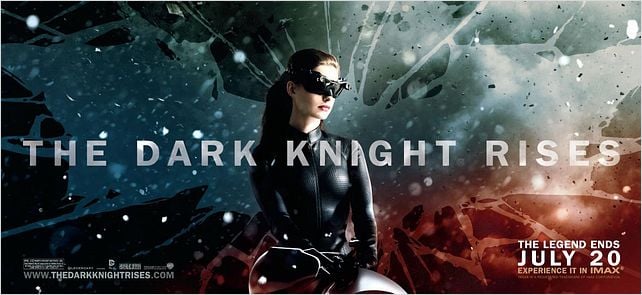 The Dark Knight Rises : Affiche Anne Hathaway, Christopher Nolan