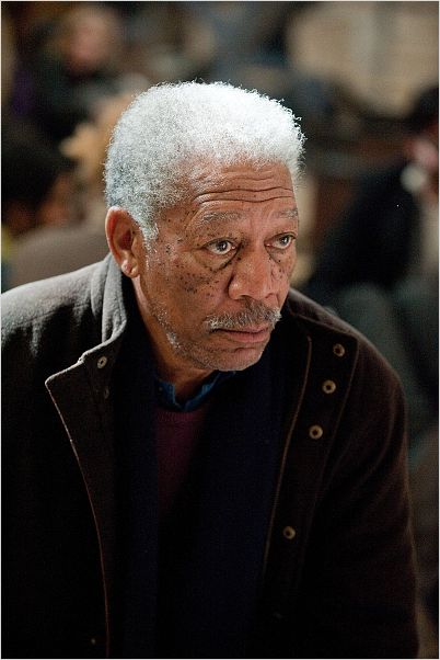 The Dark Knight Rises : Photo Christopher Nolan, Morgan Freeman