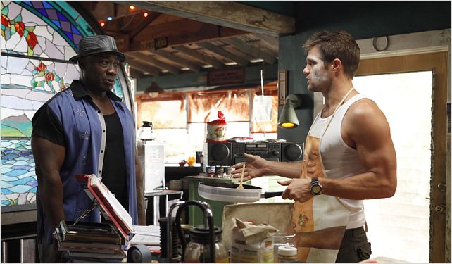 The Finder : photo Geoff Stults, Michael Clarke Duncan