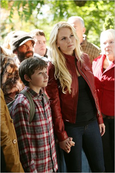 Once Upon A Time : photo Jared Gilmore, Jennifer Morrison