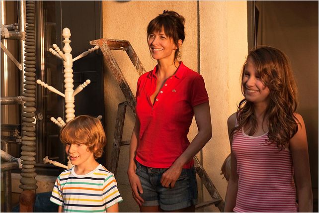 Un bonheur n'arrive jamais seul : photo Miléna Chiron, Sophie Marceau, Timothé Gauron