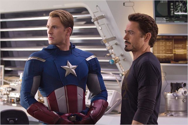 Avengers : Photo Joss Whedon, Robert Downey Jr.