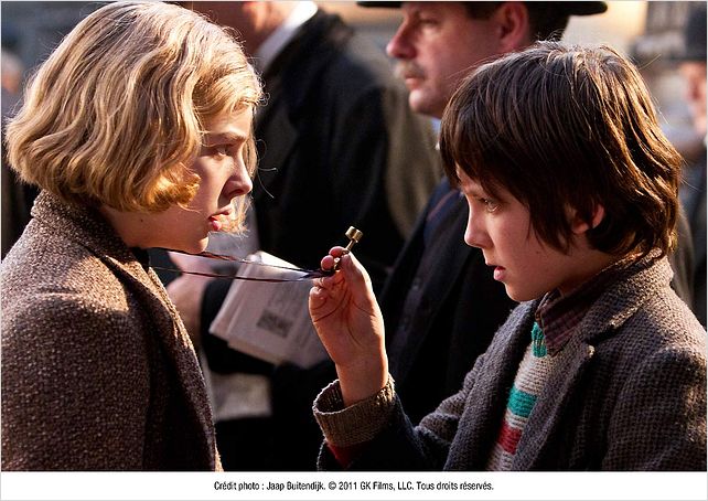 Hugo Cabret : photo Asa Butterfield, Chloë Grace Moretz, Martin Scorsese