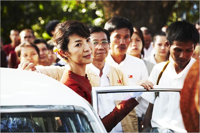 The Lady : photo Luc Besson, Michelle Yeoh