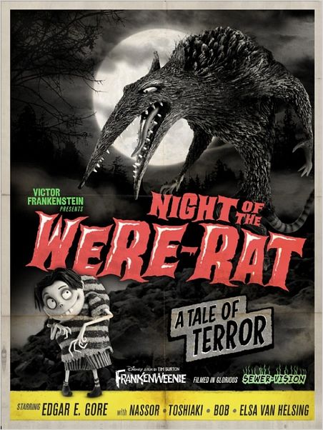 Frankenweenie : affiche