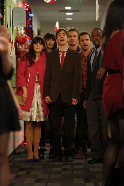 New Girl : photo Hannah Simone, Jake M. Johnson, Justin Long, Lamorne Morris, Max Greenfield