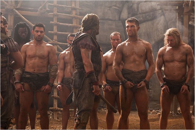 Spartacus : Le sang des gladiateurs : photo Liam McIntyre, Manu Bennett