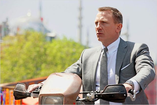 Skyfall : photo Daniel Craig