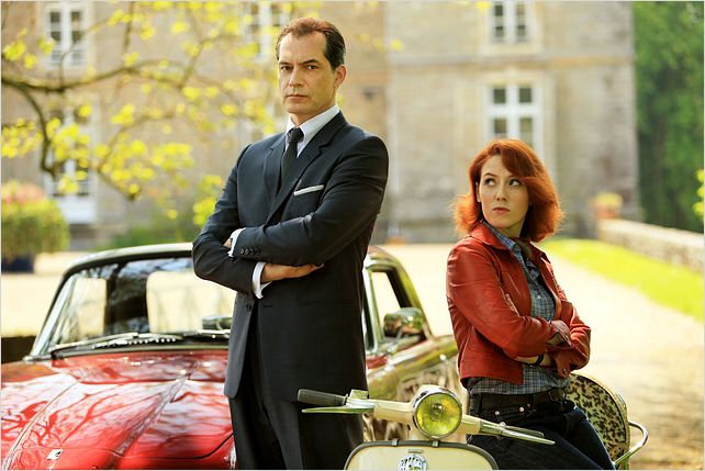 Les Petits meurtres d'Agatha Christie : photo Blandine Bellavoir, Samuel Labarthe