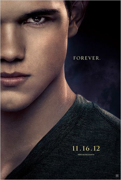 Twilight - Chapitre 5 : Révélation 2e partie : affiche Bill Condon, Stephenie Meyer, Taylor Lautner
