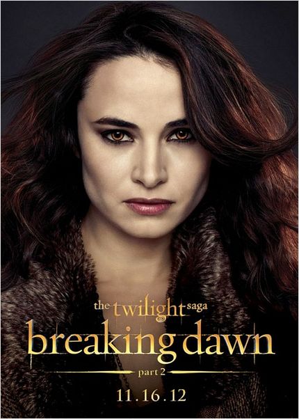 Twilight - Chapitre 5 : Révélation 2e partie : affiche Bill Condon, Mia Maestro, Stephenie Meyer
