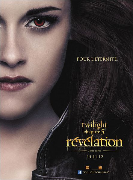 Twilight - Chapitre 5 : Révélation 2e partie : affiche Bill Condon, Stephenie Meyer