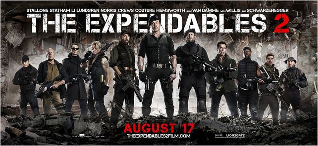 Expendables 2: unité spéciale : affiche