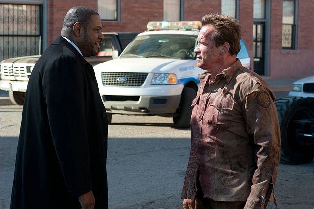 Le Dernier rempart : photo Arnold Schwarzenegger, Forest Whitaker